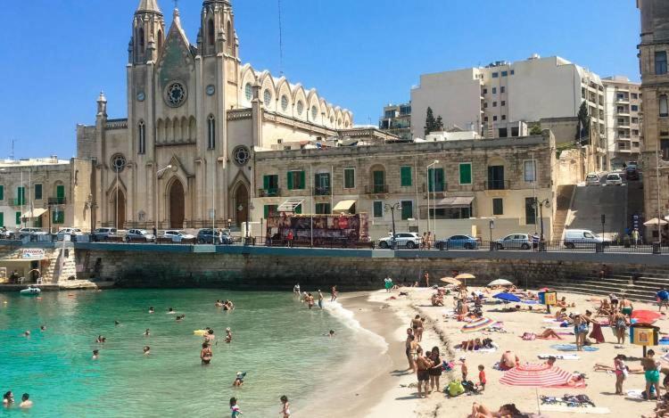Sliema Jacuzzi Flat Exterior foto